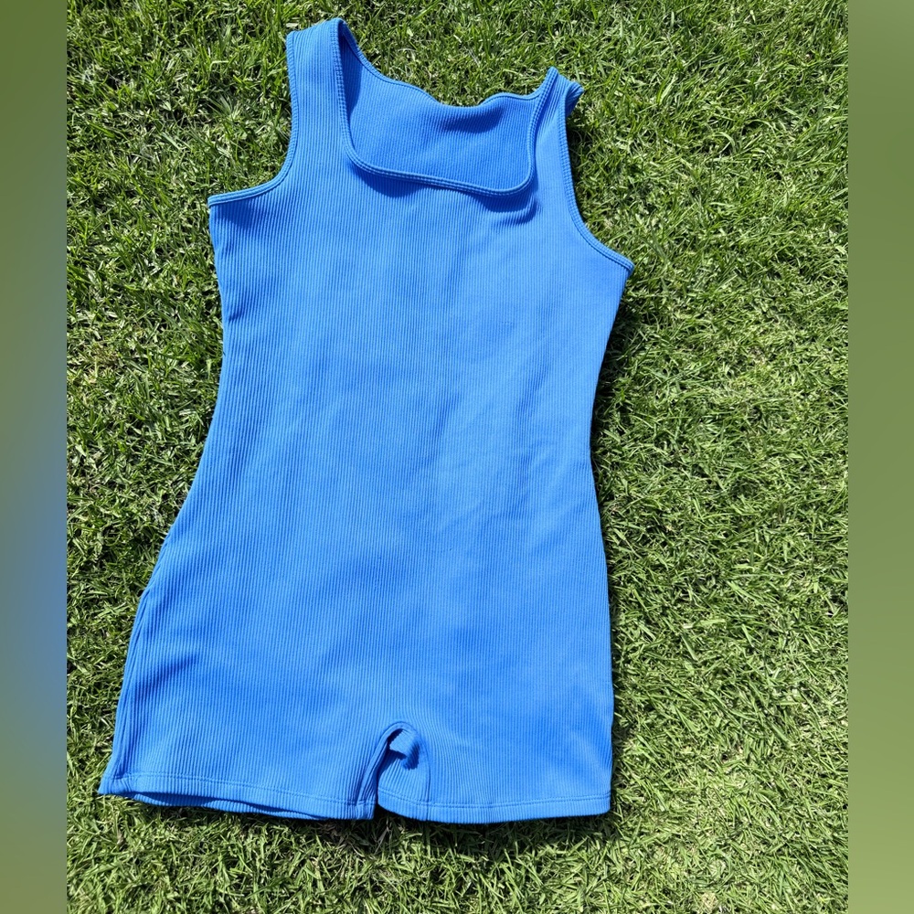 Blue Ribbed